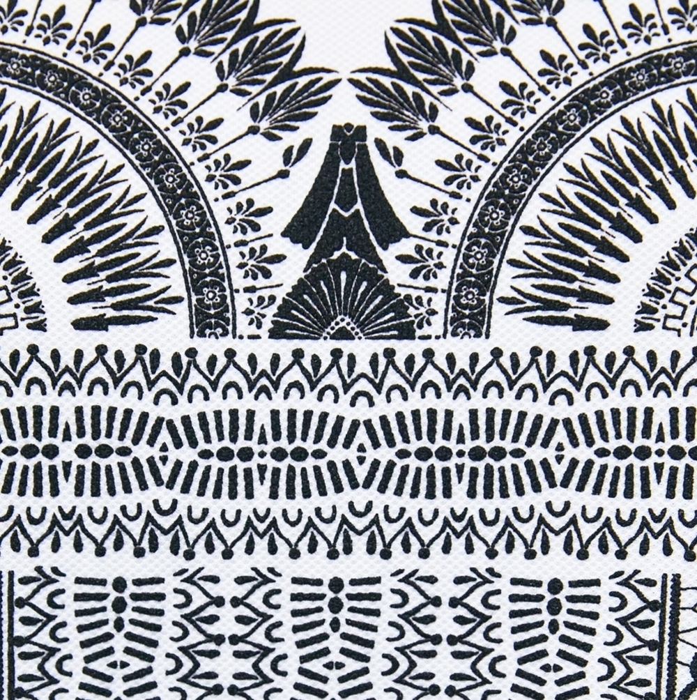 ZARA | RUBBERIZED PRINT DRESS - Picture 3 of 6